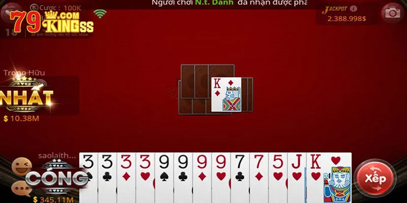 Phân biệt giữa game bài Tiến Lên miền Nam & miền Bắc